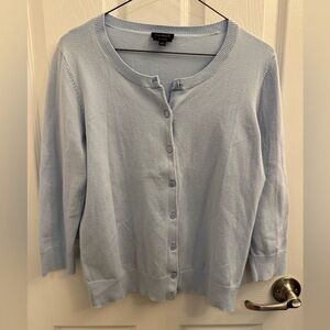 Talbots Soft Blue Women's Cardigan